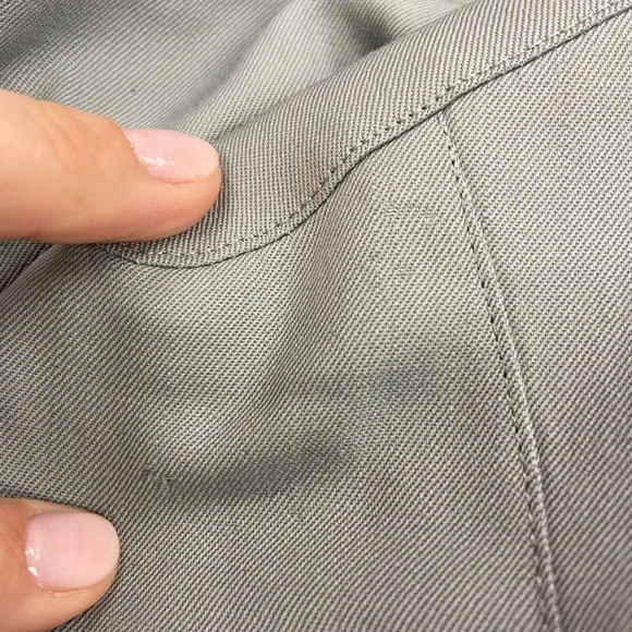 THIERRY MUGLER Vintage Seafoam Wool Structured Blazer - Picture 13 of 14